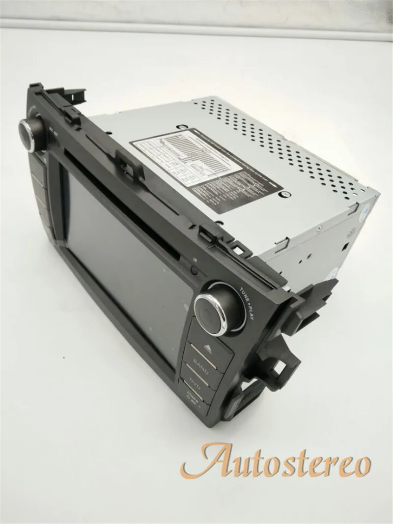 Top Newest Android9.0 Car DVD player GPS navigation For Toyota Corolla 2007-2013 car Radio player Multimedia head uint tape recorder 9