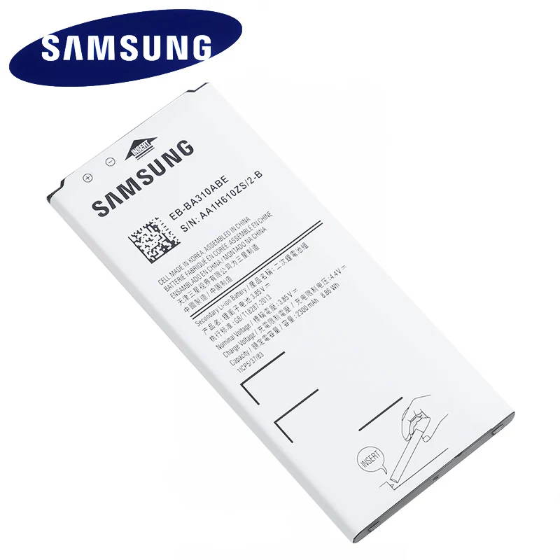 Samsung аккумулятор для телефона EB-BA310ABE для samsung Galaxy A3 Edition A310 A5310A A310F SM-A310F 2300 мАч с NFC