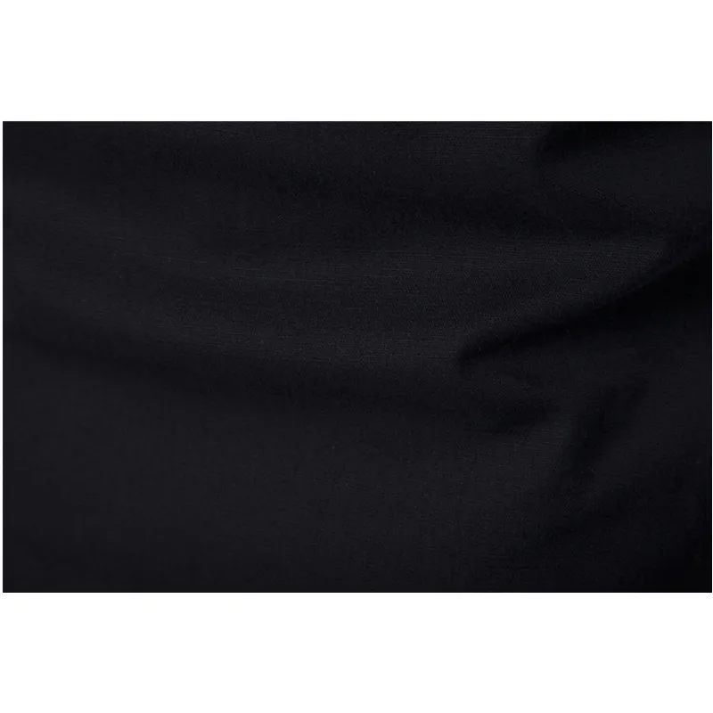 Skup New Arrival mężczyźni chińska tradycja stylowa koszula Mans Solid Color Mandarin koszule kołnierzykowe z długim rękawem bawełniana lniana koszula na co dzień