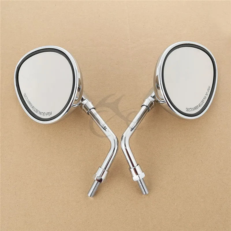 

10mm Chrome Rear Side View Mirror For Indian Chief Chieftain 2014-Up Roadmaster 15-17 Motorcycle