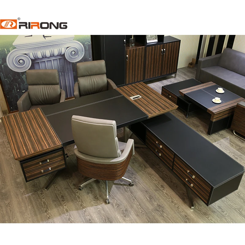 Nordic Design Small Grey Color Office Furniture Set Home Study Table  Furniture Wood Laptop Table Executive Table Desk Set - AliExpress