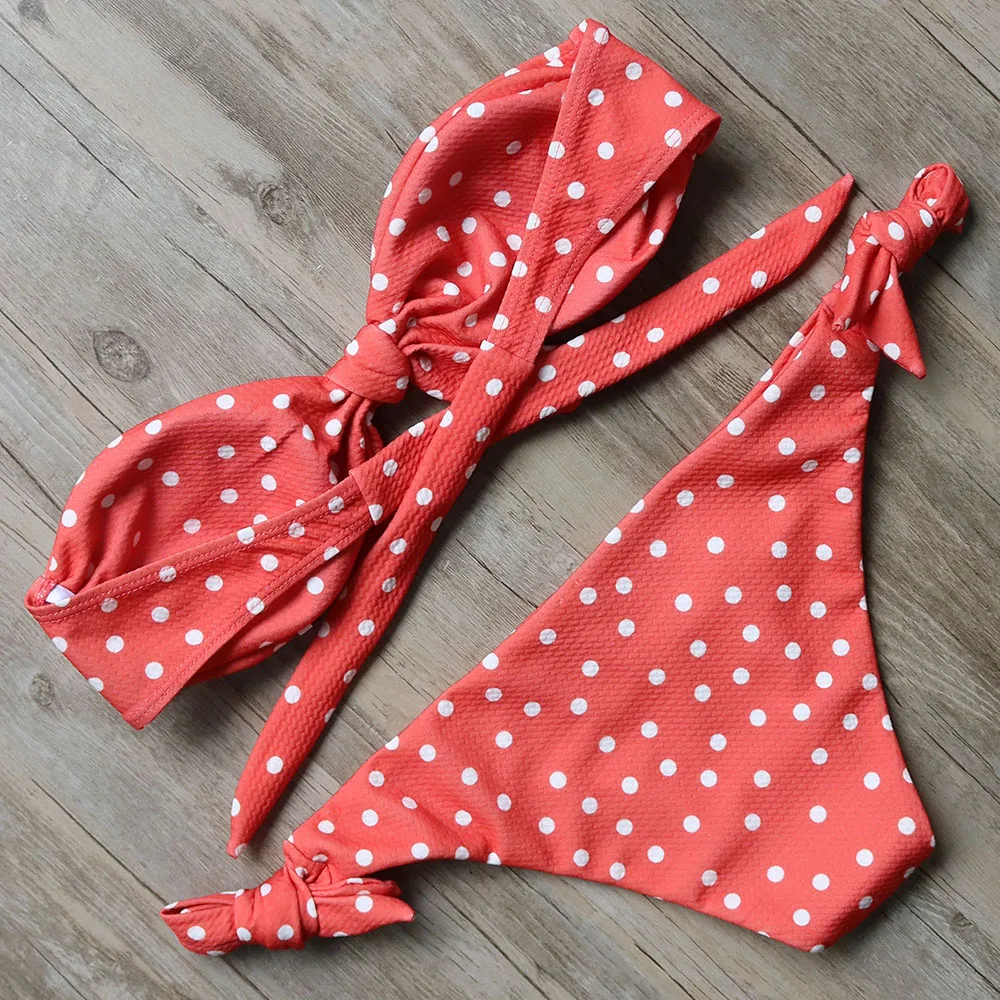 Solid Bandeau Bikini Set 2018 Sexy Swimsuit Women Bikini Brazilian Thong Swimwear Female Halter top Bathing Suit Swimming Wear Solid Bandeau Bikini Set 2018 Sexy Swimsuit Women Bikini Brazilian Thong Swimwear Female Halter top Bathing Suit Swimming Wear