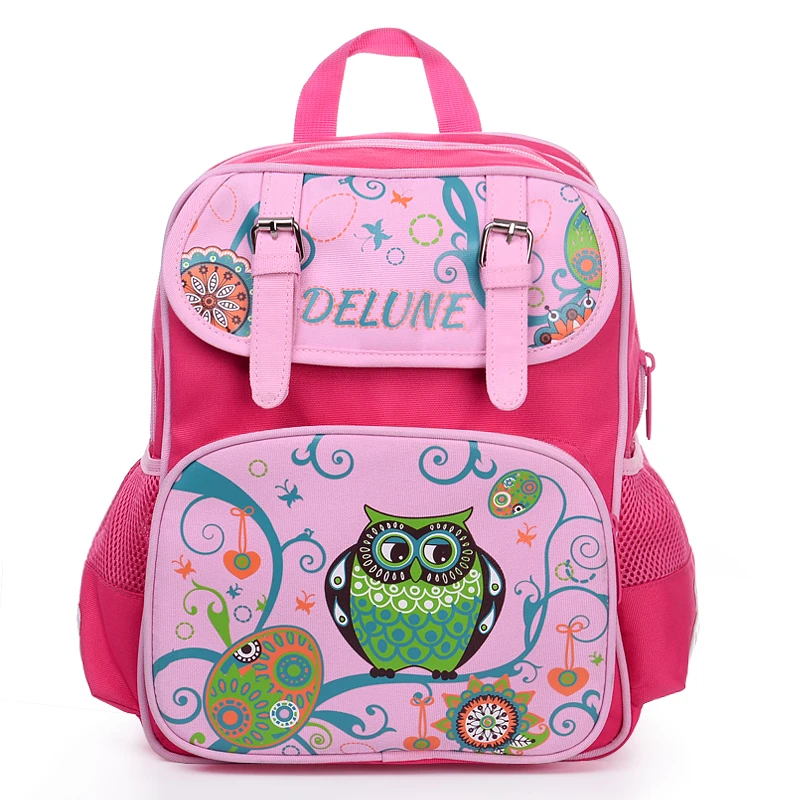 

Delune kids child cartoon backpacks school backpack children supplies bags for girls kids backpack girls Delune Brand Bags Grade