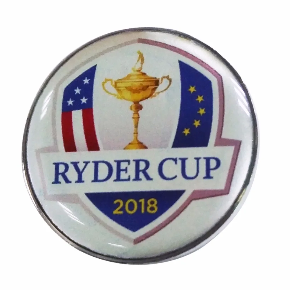 العرف المغناطيسي جولف الكرة ماركر أو العرف التلبيب دبوس مع القش المغناطيس