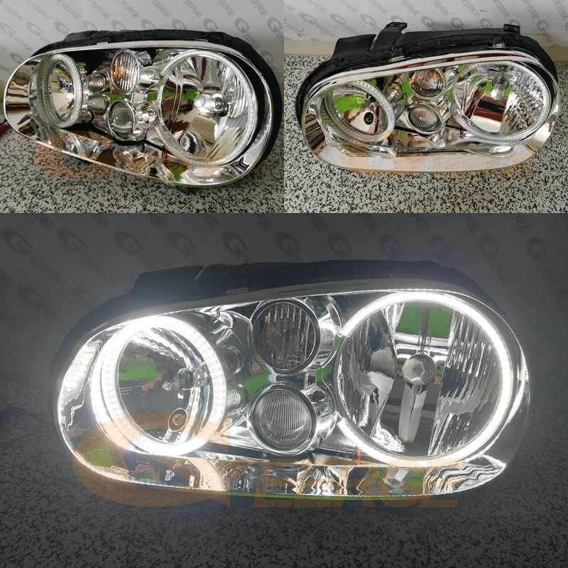 smd angel eyes Volkswagen VW Golf MK4 R32 GTi VR6 CABRIO A4 1998-2004(4)
