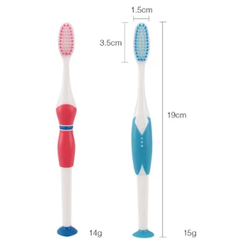 

2pcs/set Hygiene Oral Sanitary Toothbrush Outdoor Travel Camping Portable Tooth Cleaner Brush Health Care Tool