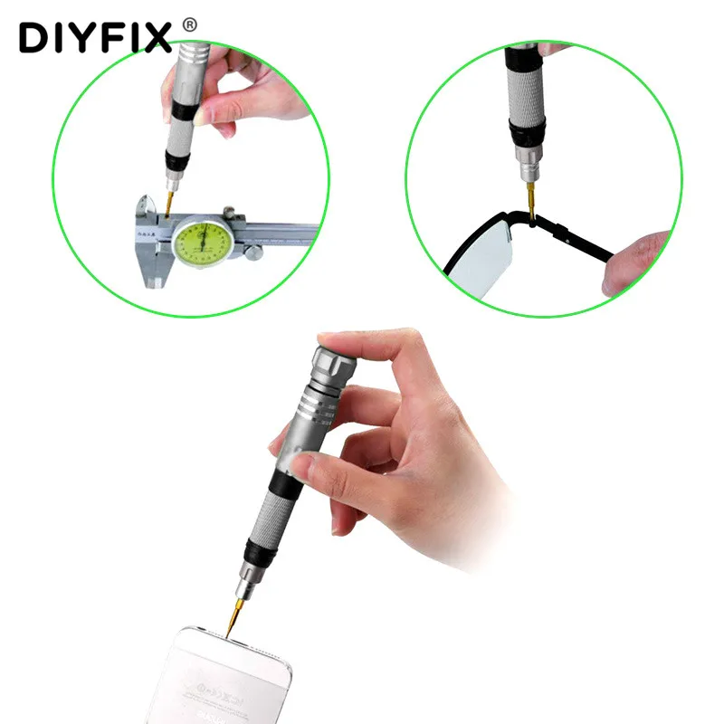 Набор отверток DIYFIX 6 в 1 для iPhone XS 7 8 iPad MacBook|Наборы ручных инструментов| |
