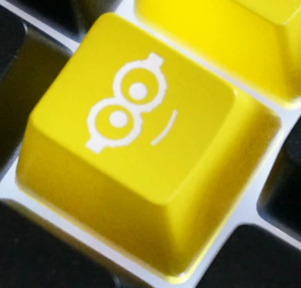 1 шт. ESC R4 ABS подсветка Keycap Matel Hearthstone игра механическая клавиатура Keycap для механических клавиатуры - Цвет: ABS-Minions-ESC-R4