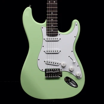 

38 Inch Free Shipping High Quality Guitarra Special Green electric guitar