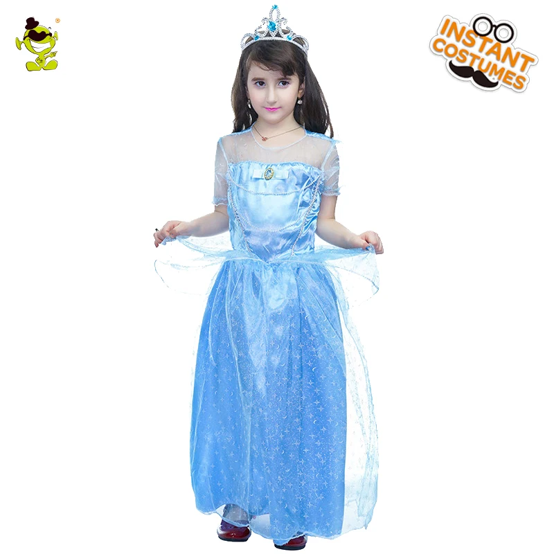 Fantasy Role playing Snow White Costume Dress With 