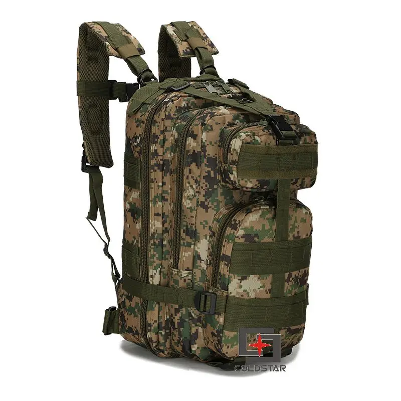 Buy Woodland Digital Camo 3P Tactical Backpack Double