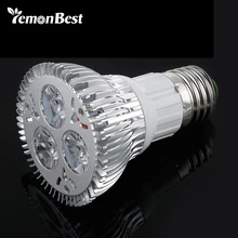 Затемнения 9 Вт светодиодный прожектор потолочные светильники лампа E27 PAR20 теплый белый Coo белый светодиодный светильник E27 для домашнего внутреннего освещения украшения