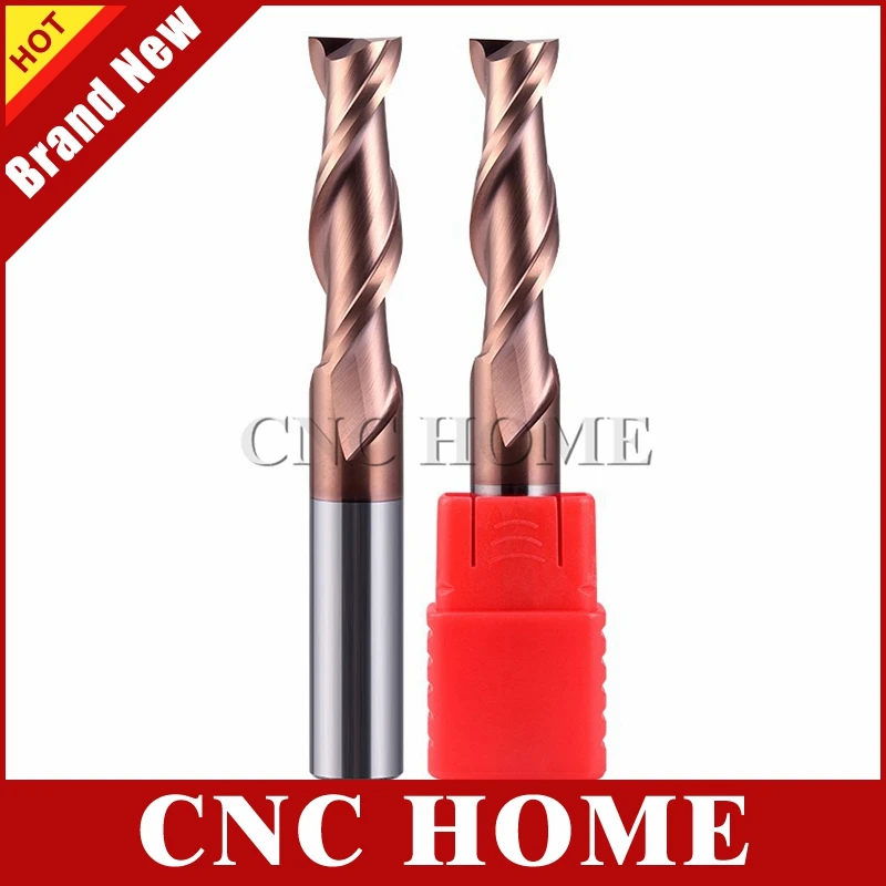

1PC hrc55 two flute end mill long length cnc router bit tungsten carbide CNC milling cutter for metal iron steel 3mm 4mm 6mm 8mm