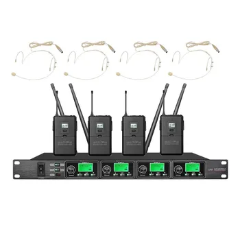 

Bolymic Wireless Headset Microphones professional uhf stage performance microphone system for Church,school, Business Meeting