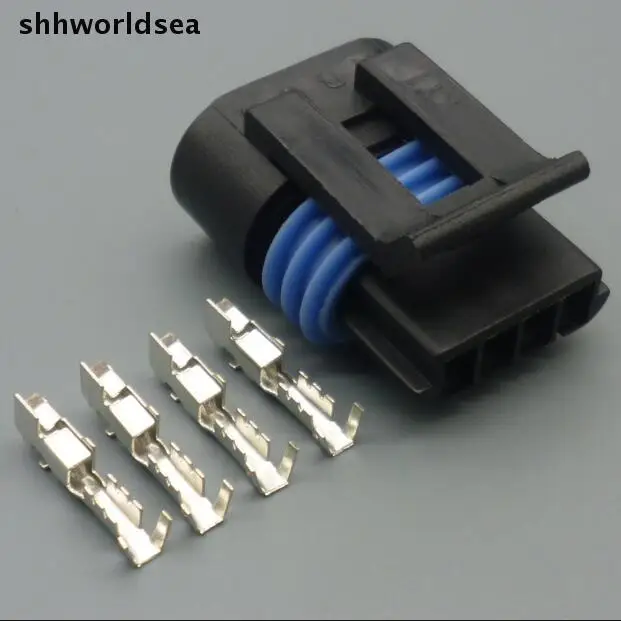 

shhworldse 4 PIN Car Waterproof plug Distributor Module Idle Air Control IAC Valve Repair Connector Camaro Firebird TPI TBI LT1