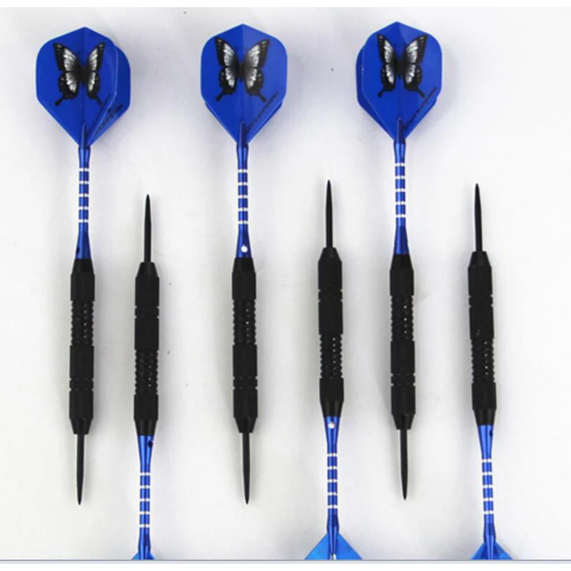 Boxed darts 23g soft darts 6 boxes Blue lined aluminum poles for indoor and outdoor entertainment