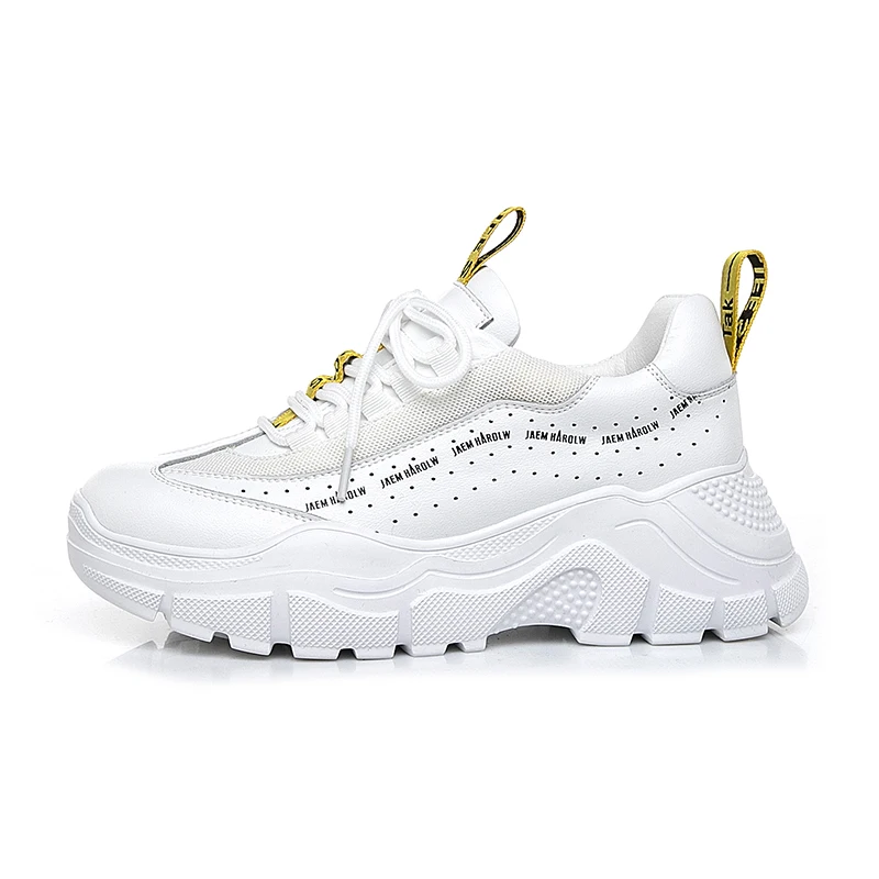 

RY-relaa fashion women's shoes 2019 new Korean version of the wild thick bottom increased muffin net red super fire ins sneakers