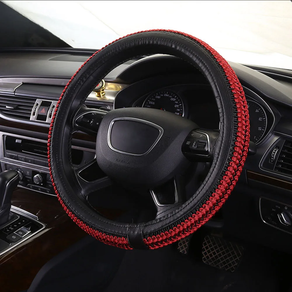 heated steering wheel cover