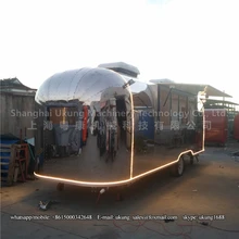 AST-210, 680 см, трейлер airstream из нержавеющей стали, подгонянный трейлер еды, передвижной кухонный грузовик еды