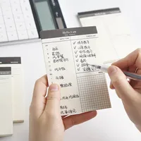 Creative Daily Schedule Memo pad To Do List Time Sticky note Schedule planner stickers Office School