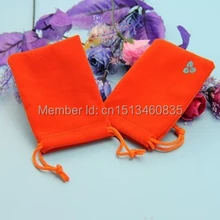 100 шт./лот маленький бархатный мешочек для ювелирных изделий бархатный подарок мешок бархатный шнурок мешок мешочек для украшений Iphone4s сумка