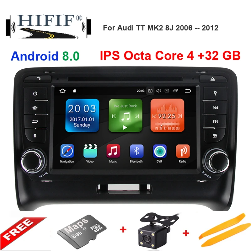 Discount DSP IPS Android 8.0 Octa Core 2 DIN Car DVD GPS For Audi TT MK2 8J 2006 2007 2008 2009 2010 2011 2012 multimedia player radio 0 Discount DSP IPS Android 8.0 Octa Core 2 DIN Car DVD GPS For Audi TT MK2 8J 2006 2007 2008 2009 2010 2011 2012 multimedia player radio 0