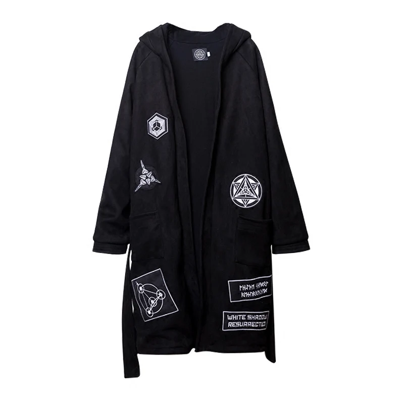 Плащ Пыльник han edition весеннее длинное пальто с капюшоном 2018|dust coat|coats coatscoat cloak |