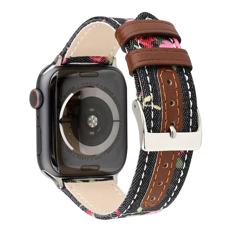 Ремешок для Apple watch band 42 мм 38 мм correa iwatch 44 мм 40 мм 3 2 Браслет из натуральной кожи pulseira Apple watch аксессуары - Цвет ремешка: color 7