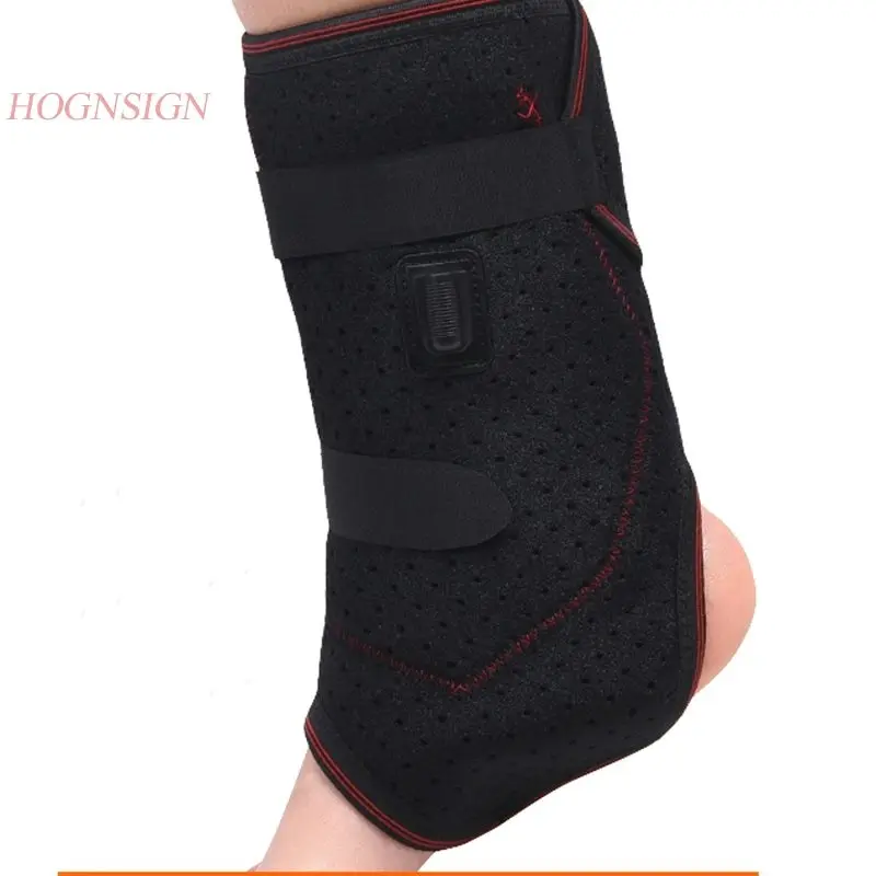 ankle warm heating electric hot compress moxibustion men and women sports sprain joint medical protective gear electronic Electric Ankle Men And Women Sports Sprains Cramps Hot Body Moxibustion Fever Warm Fixed Electronic Moxa Care Tool Sale