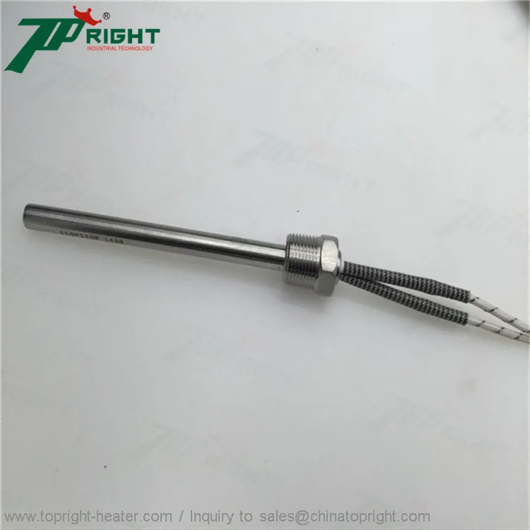 

Electric resistance heater cartridge dia.16x85mm, with M20 thread, 220v 150w