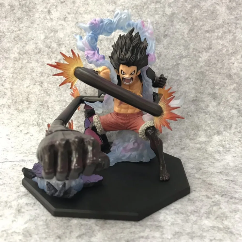 Аниме One Piece EXTRA BATTLE Monkey D Luffy Gear 4 Battle Ver. ПВХ экшн фигурка Коллекционная модель