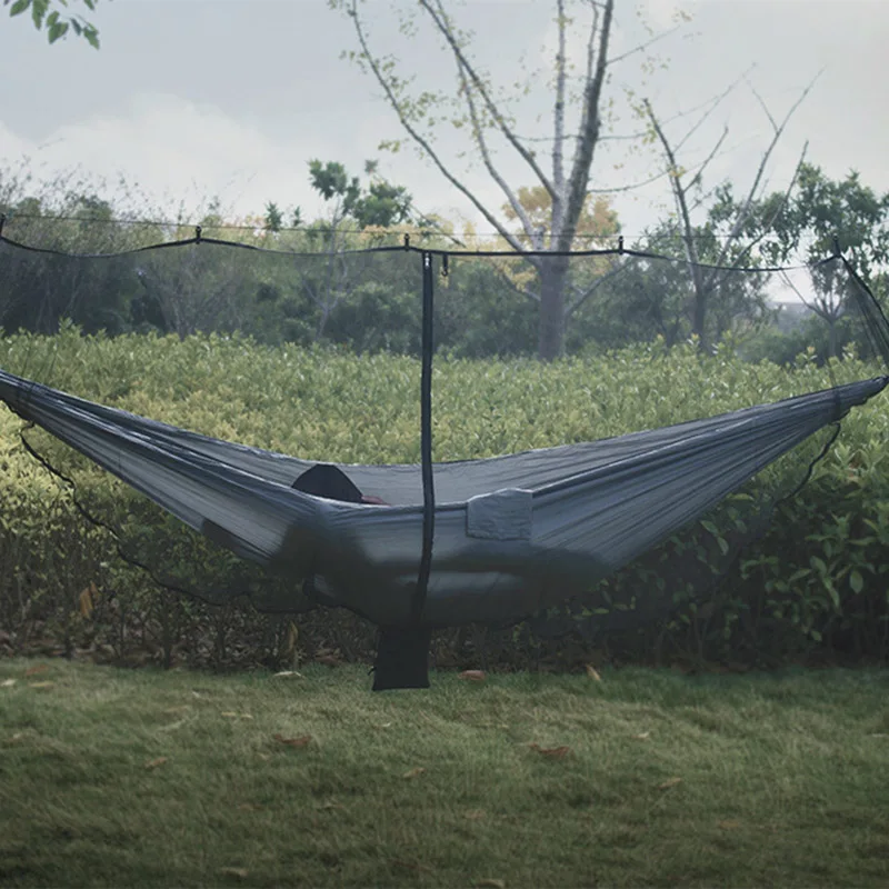 

Portable Double Person Hammock Mosquito Net for Camping Garden Hunting Travel SDF-SHIP