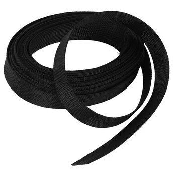 

5M long 30mm diameter nylon fabric hose braided hose cable protection elastic