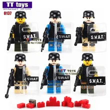 10 лотов спецназа куклы в военной форме бои армии Солдат строительные блоки лучшие дети Рождество X'mas дети игрушки подарки 0137