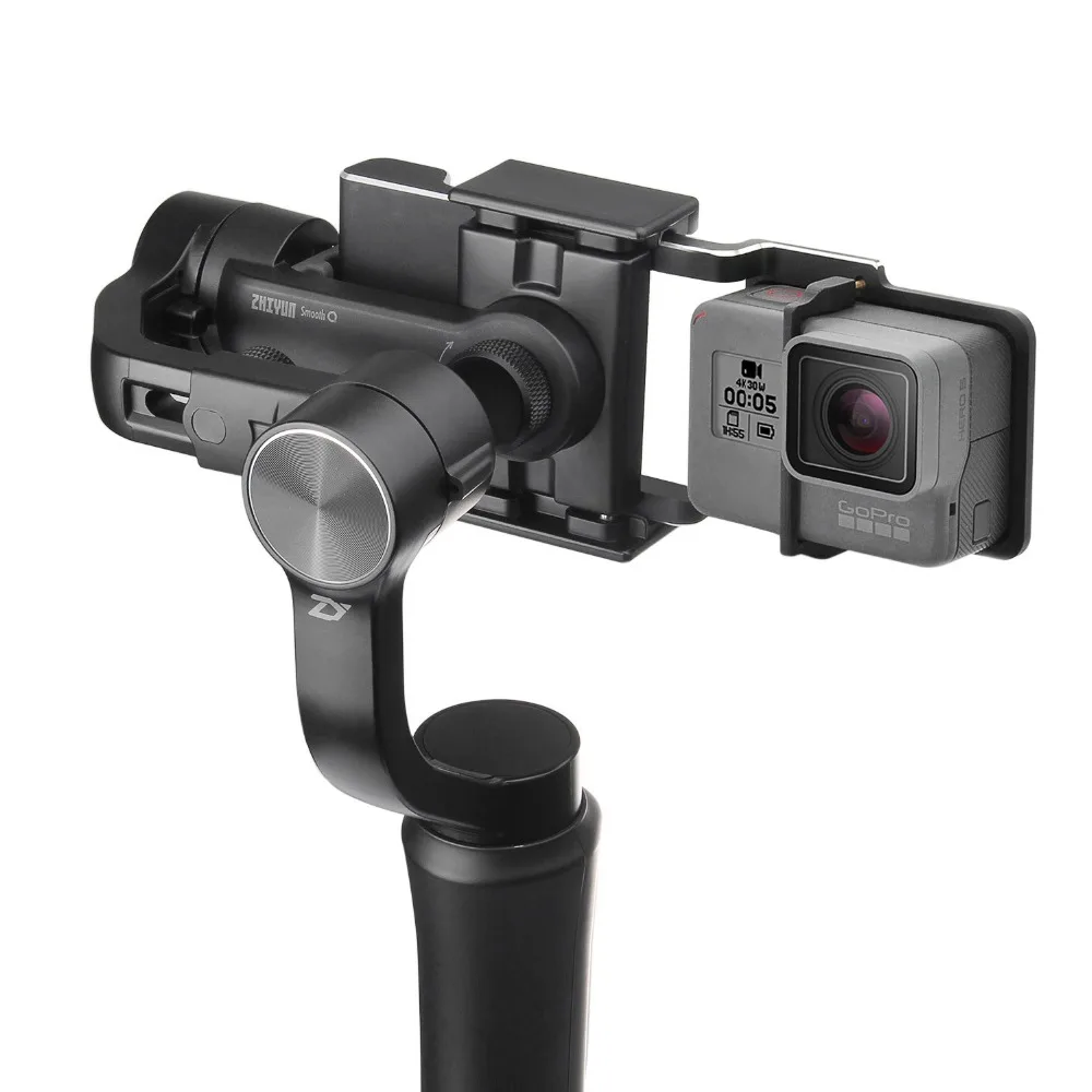 Zhiyun SMOOTH Q 3-Axis Handheld Gimbal Stabilizer for Smartphone action camera phone for iPhone X Gopro Hero 6 5 sjcam Xiaomi YI