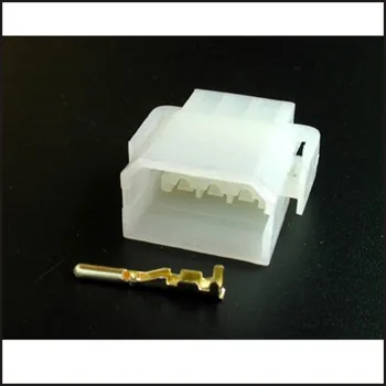 

wire connector female male cable connector terminal 6 pin connector automotive Plugs sockets seal Fuse box DJ3062-2.3-11