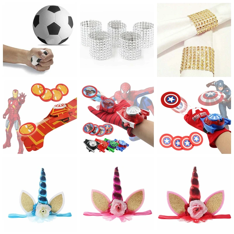 

Unicorn Spiderman Batman Decoration Party Gifts Children's Day Children's Birthday Happy Gift Decoration