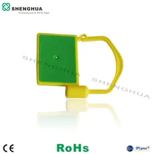 10 шт./упак. Высокая безопасность контроль вскрытия UHF RFID Печать молния галстук умная кабельная бирка для отслеживания управления