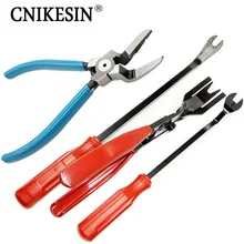 CNIKESIN Car Fastener tool Plastic Trim Dash Removal Clips Car Door Panel Installer cover Pry Repair Tool Car Removal Tools