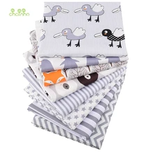 Chainho, серия серых мультфильмов, печатная саржевая хлопчатобумажная ткань, для поделок шитья ребенка и детей простыня, подушка, материал, пол метра