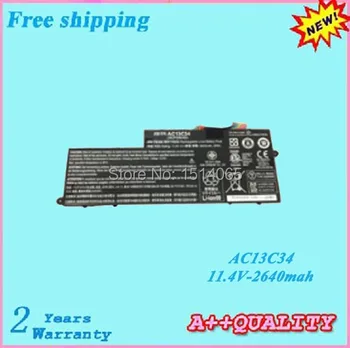

2640mah Original New Li-polymer laptop battery AC13C34 For Acer Aspire V5-122P Free shipping