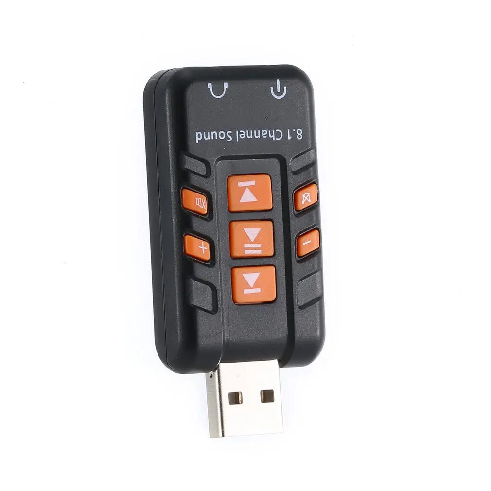 Портативный USB 2,0 внешний диск-бесплатно 8,1 канал 3D Аудио Звуковая карта адаптер для Windows компьютер ПК