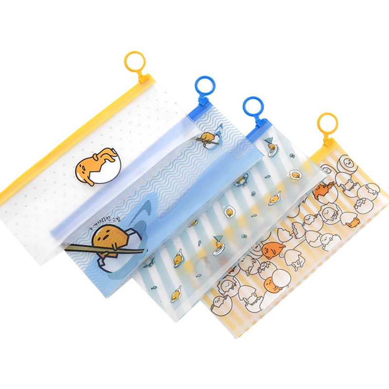 1Pcs New Decadent Eggs Lazy Eggs Drifting Spring Swim Pencil Case