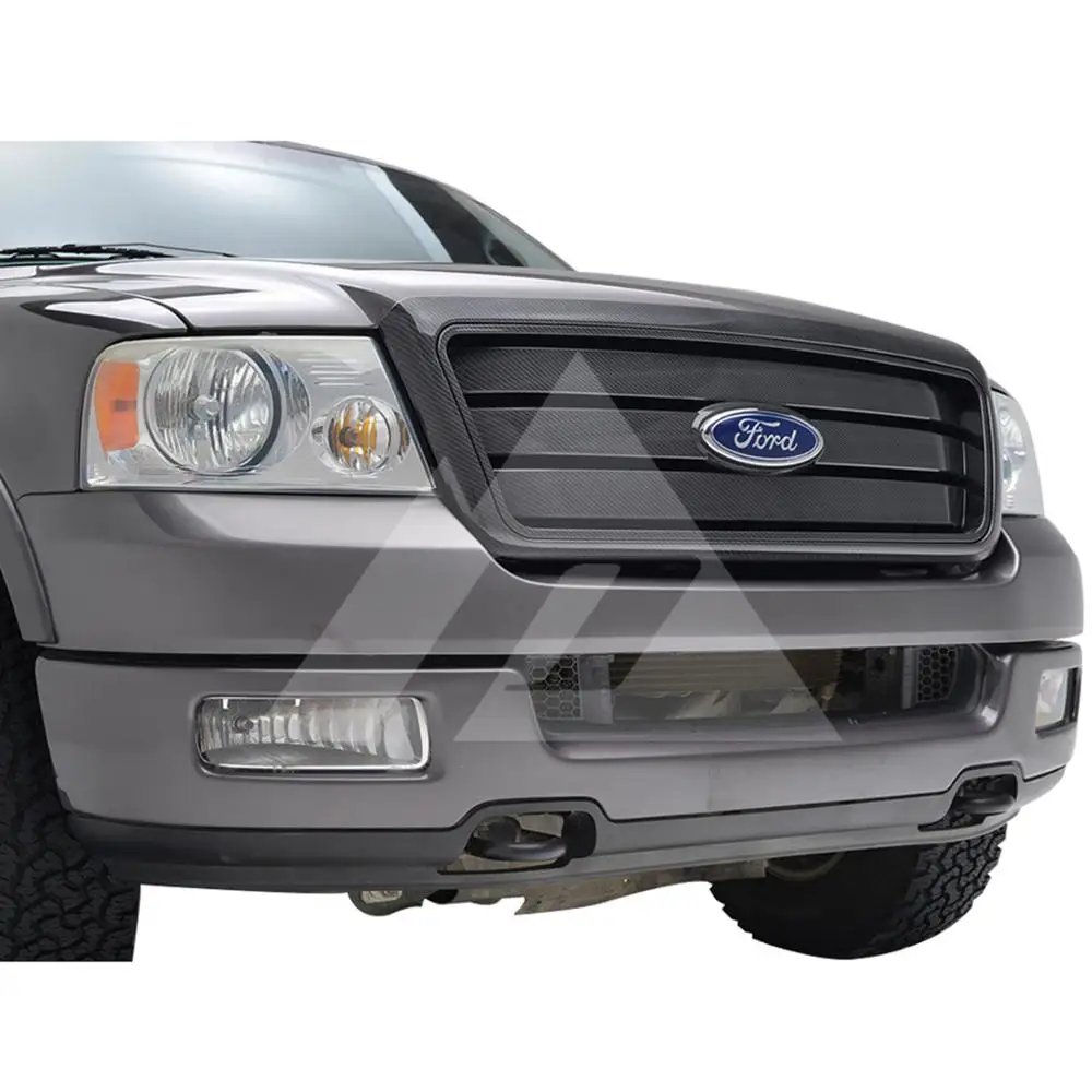 Для 2004 2005 2006 2007 2008 Ford F150 ABS углеродное волокно горизонтальная упакованная решетка