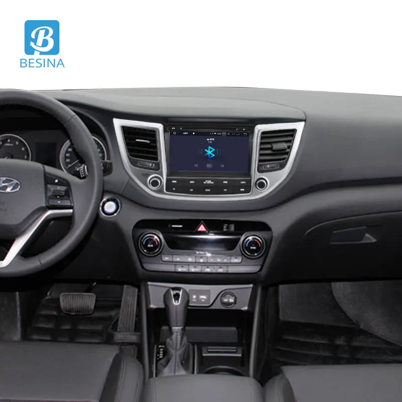 Besina Android 9,0 автомобильный dvd-плеер для hyundai Tucson/IX35 Мультимедиа gps Навигация стерео 2Din Автомагнитола wifi Аудио