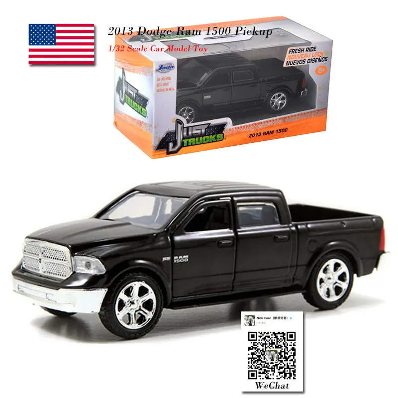 

JADA 1/32 Scale USA 2013 Dodge Ram 1500 Pickup Diecast Metal Car Model Toy For Collection,Gift,Children