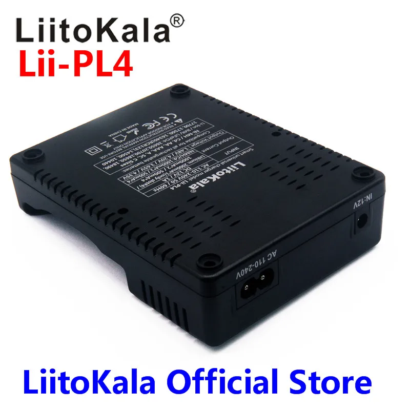 Newliitokala lii-PL4 18650/26650/18350/16340/18500 литиевая Батарея 1,2 V/3,2 V/3,7 V/3,8 V/зарядное устройство для никель-кадмиевых или никель-металл-AAA никель-металл-гидридного 110-220V DC Зарядное устройство