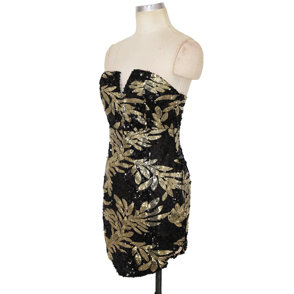 bandeau sequin dress 2175 (19)
