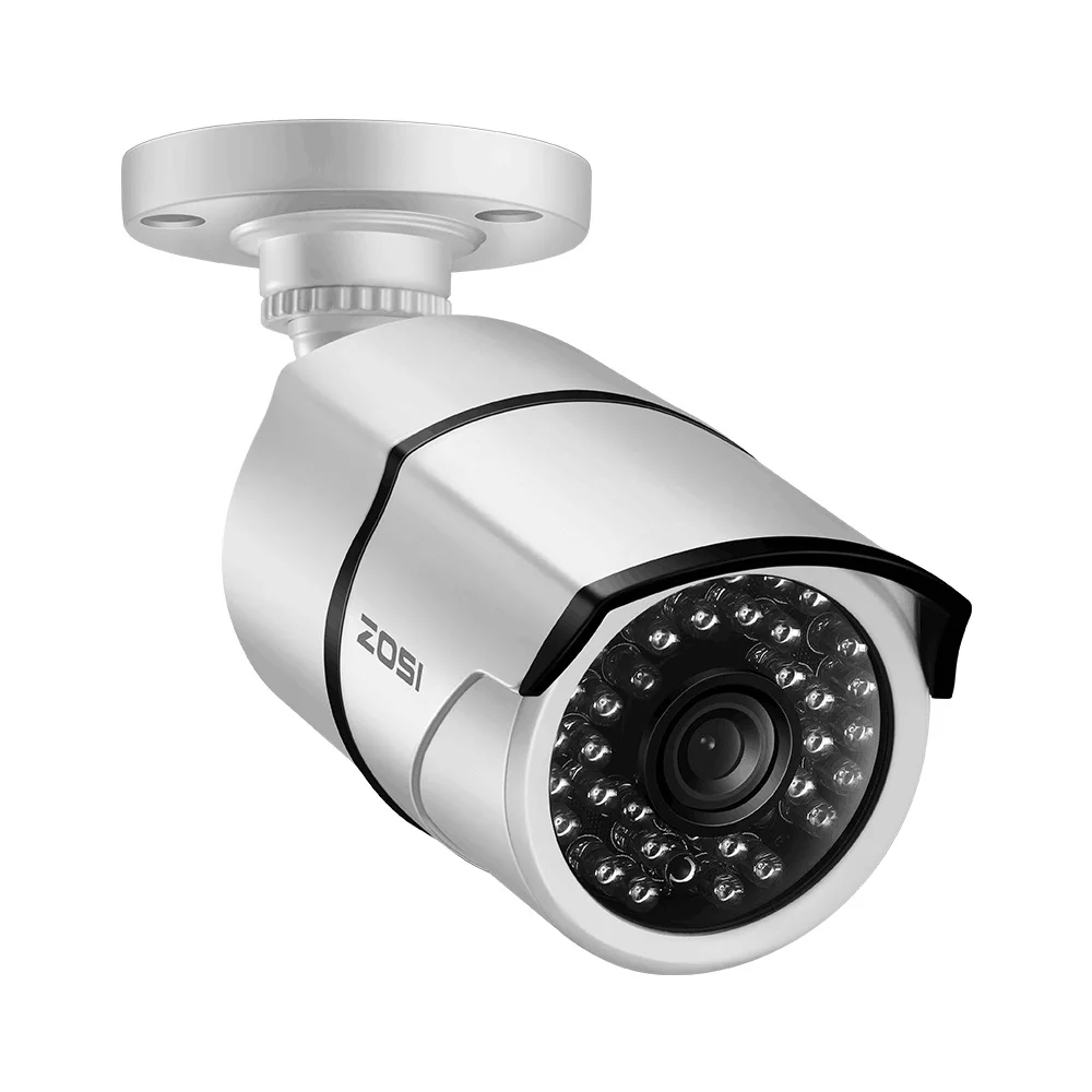 ZOSI 1080P HD POE IP камера 2MP Пуля CCTV IP камера для POE NVR системы Водонепроницаемый Открытый ночное видение