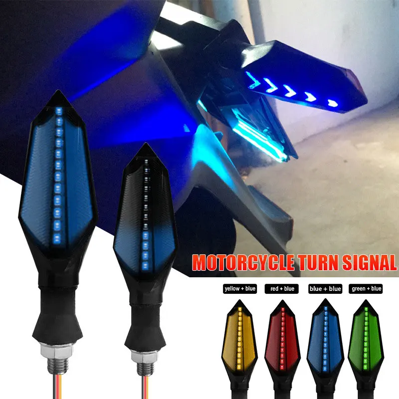 

1PCS Flowing Water Lights Signal Lamp Turn Signal Dual-Use Replacement Running Light Indicator for Honda Cb190r Cbr250r Yamaha